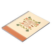 Bedankt voor de Thanksgiving vandaag | Laptop Notitieboek (Linkerzijde)