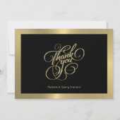 Bedankt voor de typografie, de gouden en zwarte ac (Voorkant)