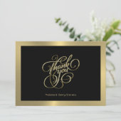 Bedankt voor de typografie, de gouden en zwarte ac (Staand voorkant)