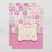 Bedankt voor de uitnodiging van Heaven Girl (Voorkant / Achterkant)