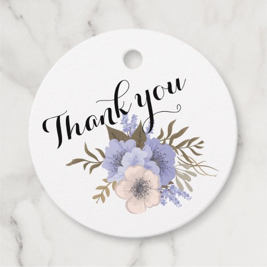 Bedankt voor de verpakking bedankjes labels (Voorkant)