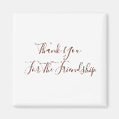 Bedankt voor de vriendschap magneet (Voorkant)