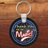 Bedankt voor de waardering van het Magisch - Gegot Sleutelhanger (Voorkant)