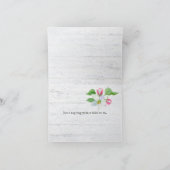 Bedankt voor de waterverf van de appelbloesem (Binnen)