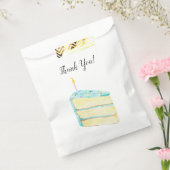 Bedankt voor de Waterverf van de Birthday Cake Bedankzakje (Gezegeld)