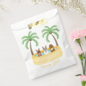 Bedankt voor de zomerdeghennen bedankzakje (Gezegeld)