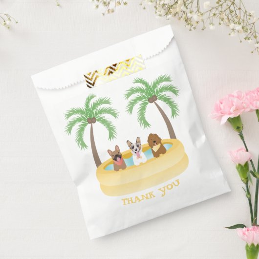 Bedankt voor de zomerdeghennen bedankzakje (Gezegeld)