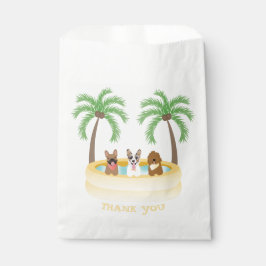 Bedankt voor de zomerdeghennen bedankzakje