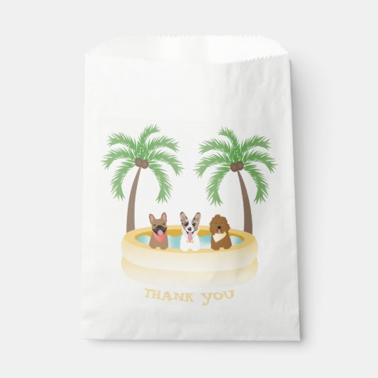 Bedankt voor de zomerdeghennen bedankzakje (Voorkant)