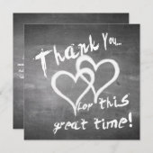 Bedankt voor deze geweldige tijd op een krijgsraad (Voorkant / Achterkant)