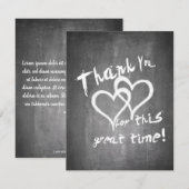 Bedankt voor deze geweldige tijd op een krijgsraad (Voorkant / Achterkant)