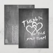 Bedankt voor deze geweldige tijd op een krijgsraad feestdagenkaart (Voorkant / Achterkant)