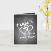 Bedankt voor deze geweldige tijd op een krijgsraad kaart (Gele Bloem)