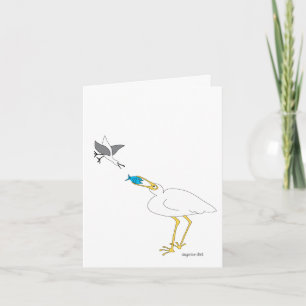 Bedankt voor Dinner Kaart