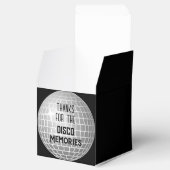 Bedankt voor Disco Memories Retro Birthday Bedankdoosjes (Geopend)