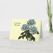 Bedankt voor dominee: Drie witte rozen: kunst (Voorkant)