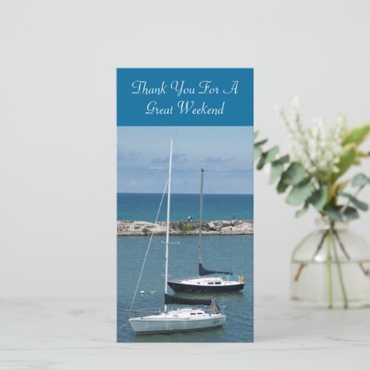 Bedankt voor een geweldig weekend, TEYoung (Staand voorkant)