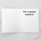 Bedankt voor een geweldige hockeycoach van het tea (Binnen)