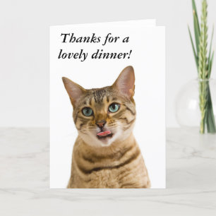 Bedankt voor een mooie maaltijd