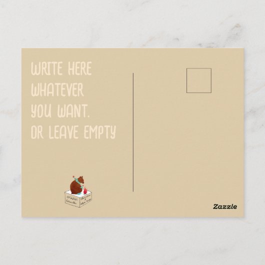 Bedankt voor een pe-perfect feestje grappige peer  briefkaart (Achterkant)