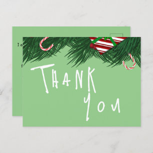 Bedankt voor een restaurant briefkaart