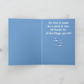 Bedankt voor een veterinair technicus (Binnen)