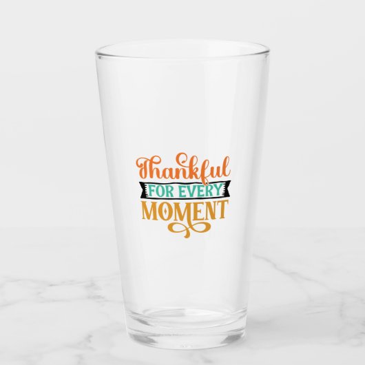 Bedankt voor elk moment glas (Voorkant)