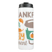 Bedankt voor elk moment thermosbeker (Voorkant)