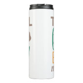 Bedankt voor elk moment thermosbeker (Achterkant)