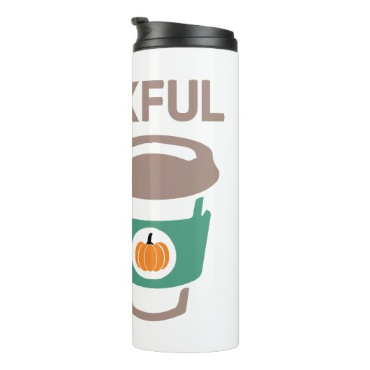 Bedankt voor elk moment thermosbeker (Geroteerd rechts)