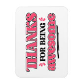 Bedankt voor Geweldige zijn Magneet (Verticaal)