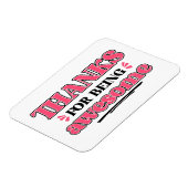 Bedankt voor Geweldige zijn Magneet (Linkerzijde)