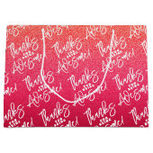 Bedankt voor Geweldige zijn! Wereld Compliment Day Groot Cadeauzakje (Voorkant)