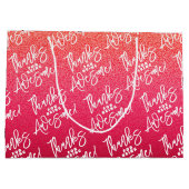 Bedankt voor Geweldige zijn! Wereld Compliment Day Groot Cadeauzakje (Achterkant)