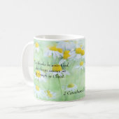 Bedankt voor God - 2 Corinthians 2:14 Koffiemok (Voorkant links)