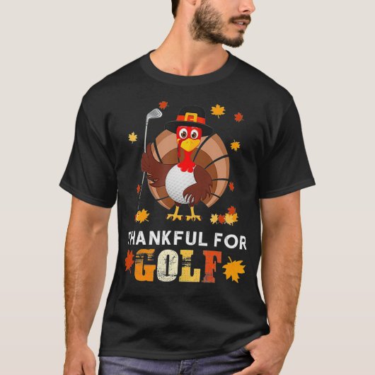 Bedankt voor Golf Turkey Golfer Funny Gift T-shirt (Voorkant)