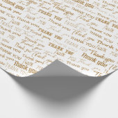 Bedankt voor gouden glitter text_small cadeaupapier (Hoek)