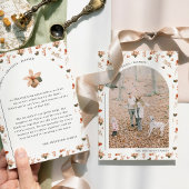 Bedankt voor Grateful Blessed Thanksgiving Fotokaa Feestdagenkaart