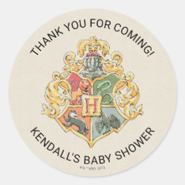 Bedankt voor Harry Potter Baby Shower Ronde Sticker