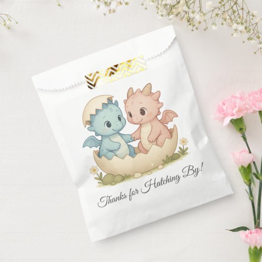Bedankt voor Hatching by Twin Dragon Favoriete Bag Bedankzakje (Gezegeld)