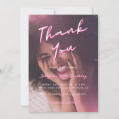 Bedankt voor het 30e verjaardagsfeestje kaart (Voorkant)