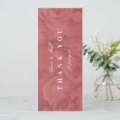 Bedankt voor het aansluiten bij ons kaart | Elegan (Staand voorkant)