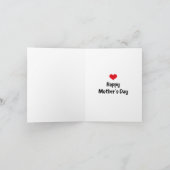 Bedankt voor het afvegen van mijn kont en dingen M Kaart (Binnen)