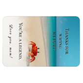 bedankt voor het afvegen van mijn kont - Funny Mom Magneet (Horizontaal)