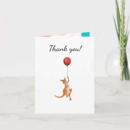 Bedankt voor het baby cadeau!