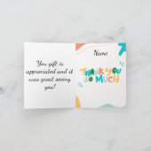 Bedankt voor het baby cadeau! (Binnen)