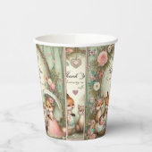 Bedankt voor het baby showers van papieren bekers (Links)