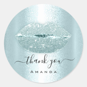 Bedankt voor het bestellen van Makeup Kiss Lips Gl Ronde Sticker