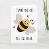 Bedankt voor het bijen daar grappige sarcastische (Voorkant)