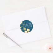 Bedankt voor het bijen hier Baby shower Sticker (Envelop)